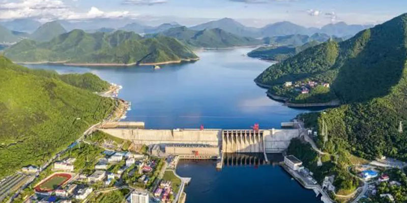 Generación energía hidroeléctrica en China Generación energía hidroeléctrica en China