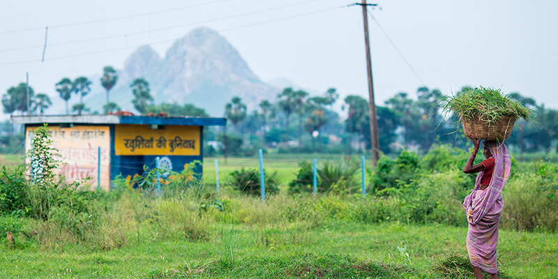 Generación de energía hidroeléctrica en India